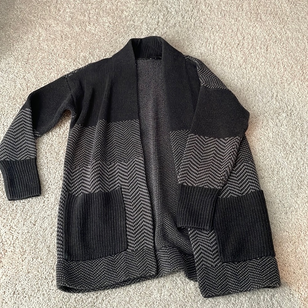 Ann Taylor long open sweater